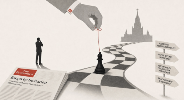 An Open Letter to Arkady Ostrovsky of The Economist, by Victor Rud